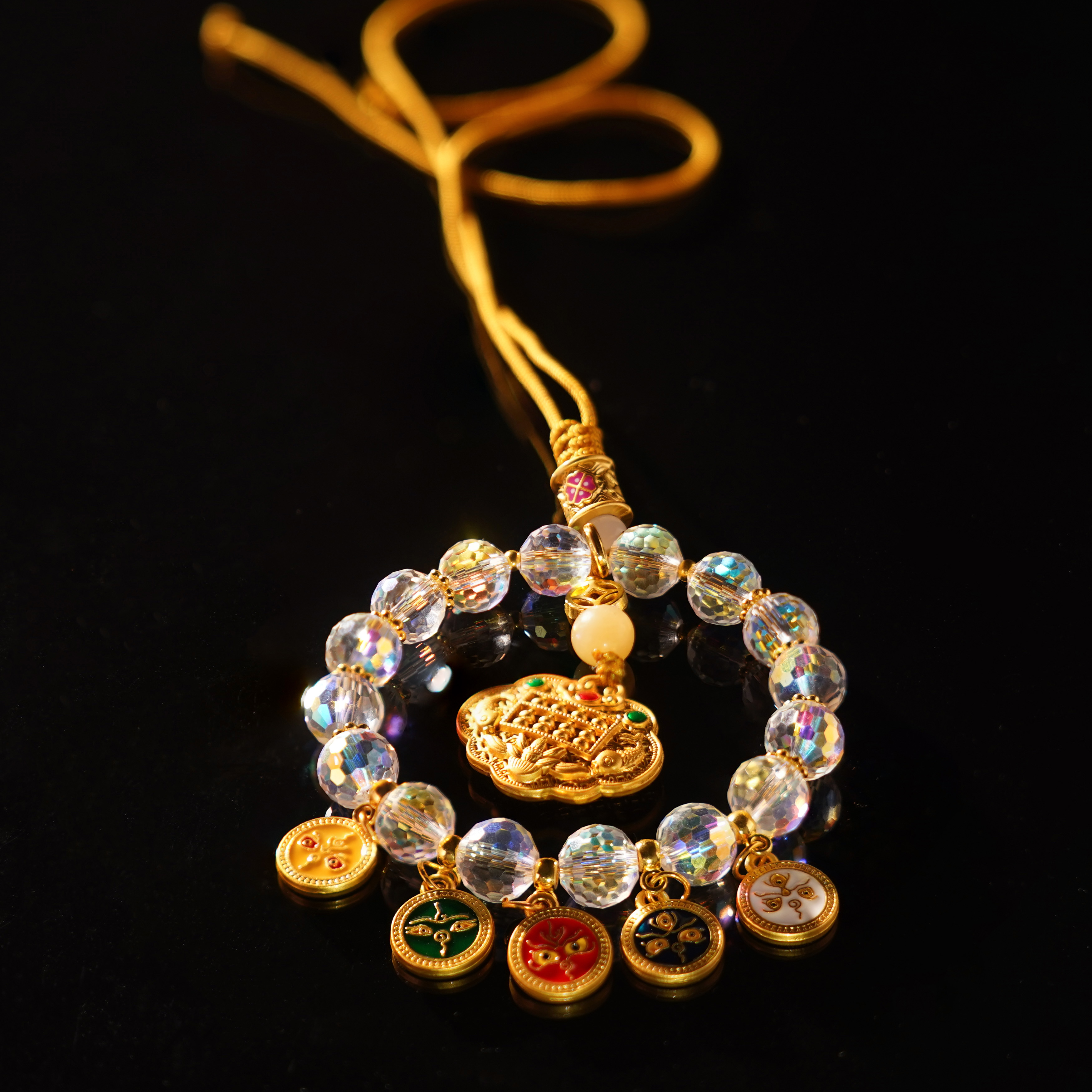 【吉祥礼】五路高端汽车挂件