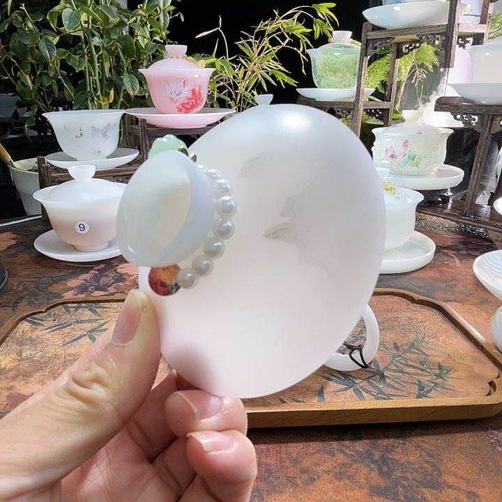 冰晶璞玉素烧山居盖子