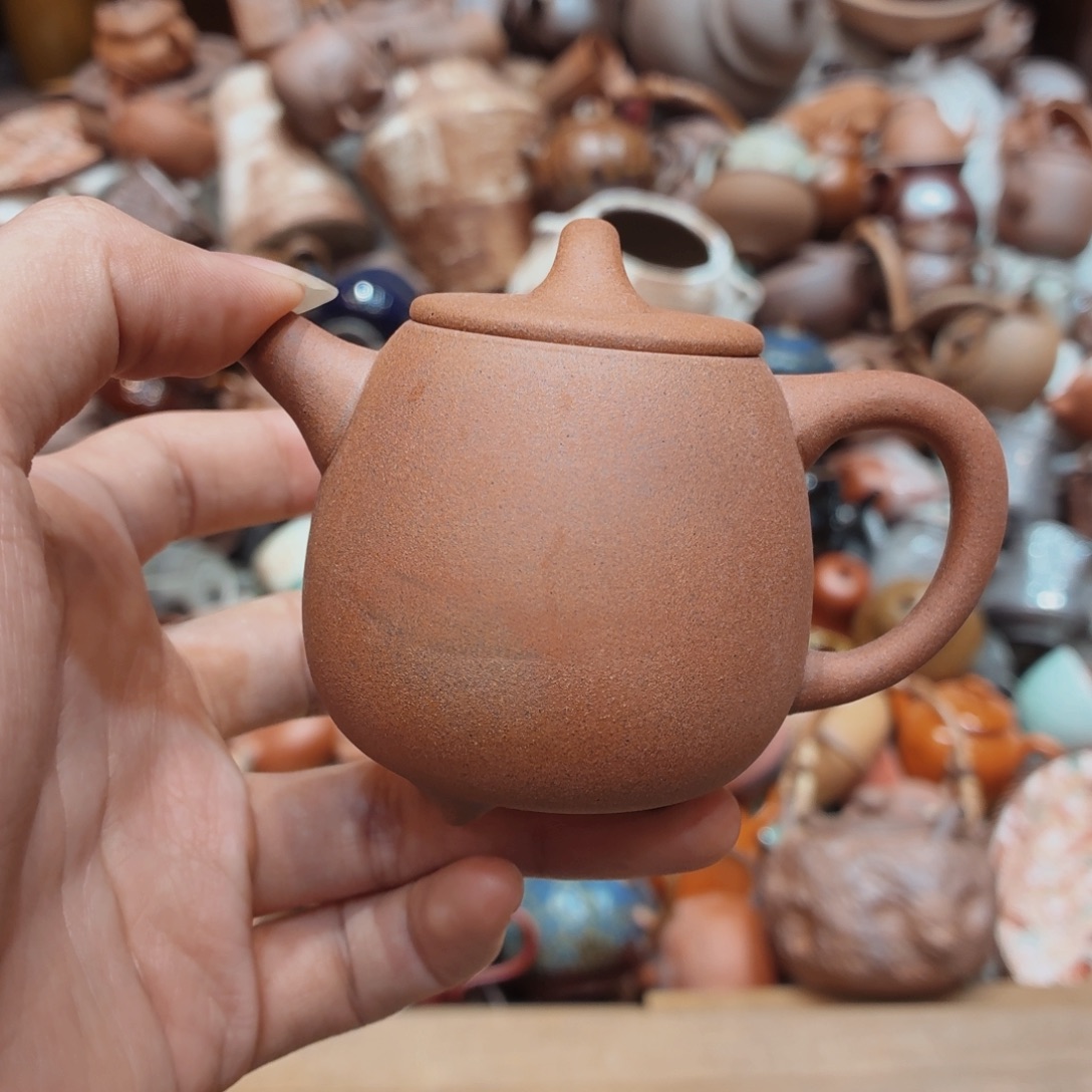 柴烧原矿高岭土茶器皿