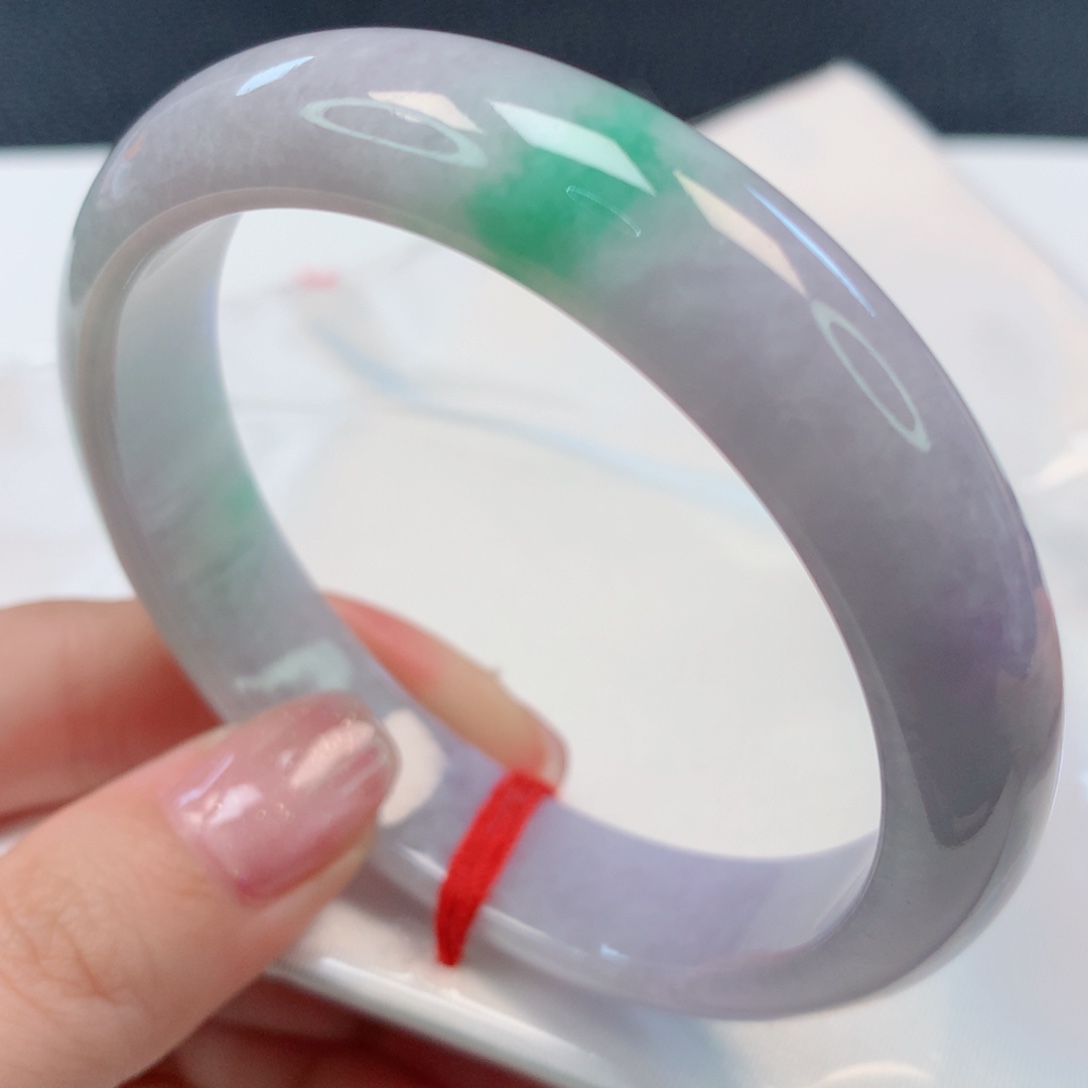 【闪购商品】翡翠手镯未镶嵌57圈