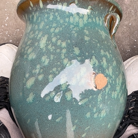 【闪购商品】紫砂花盆高约28口约21