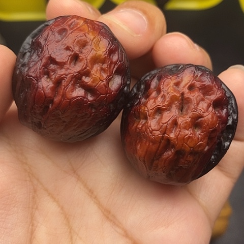 文玩核桃把件38尺疙瘩包