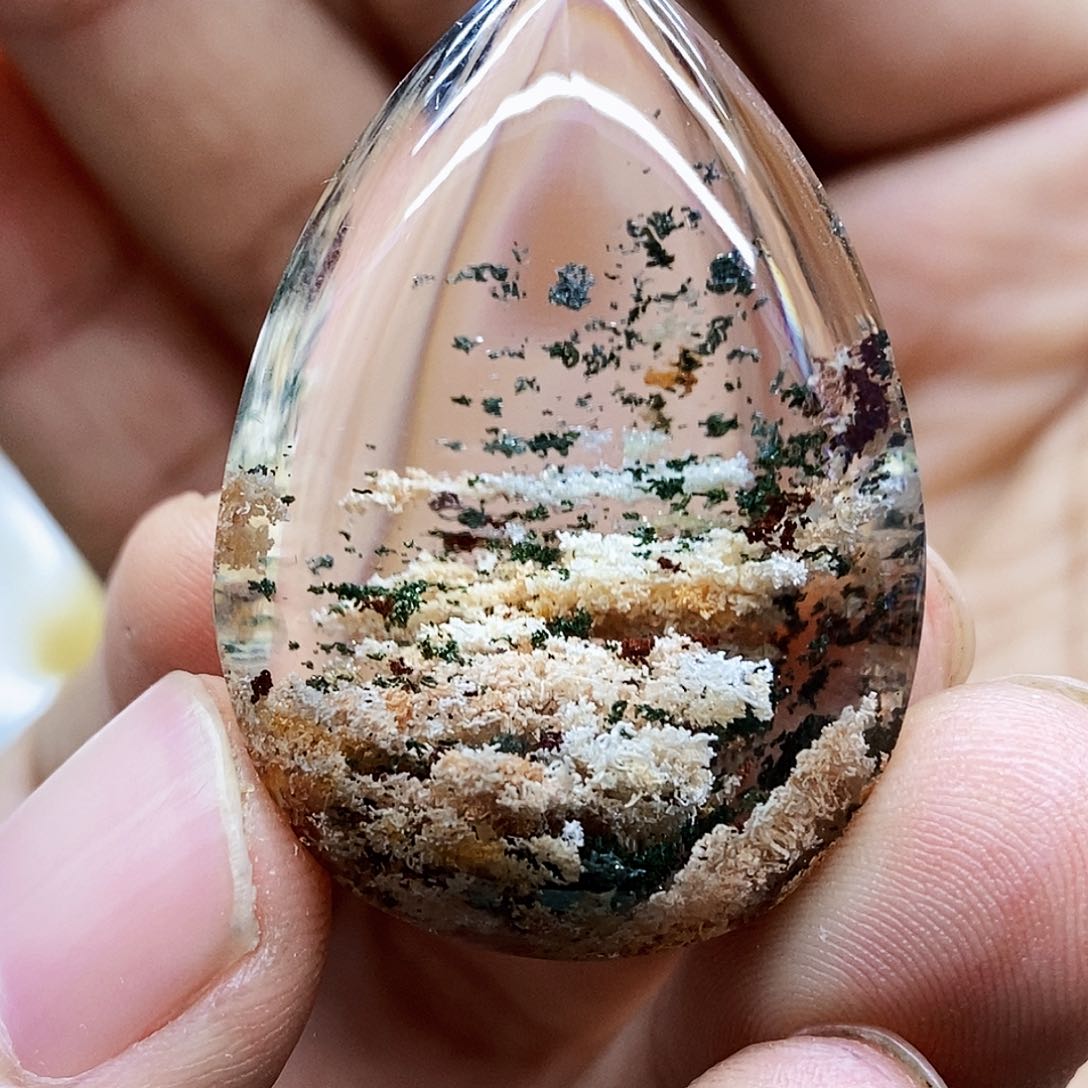 水晶吊坠未镶嵌吊坠