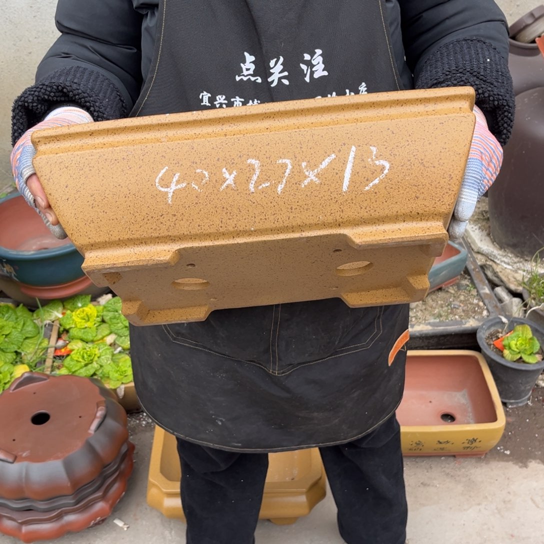 紫砂花盆盆景艺术