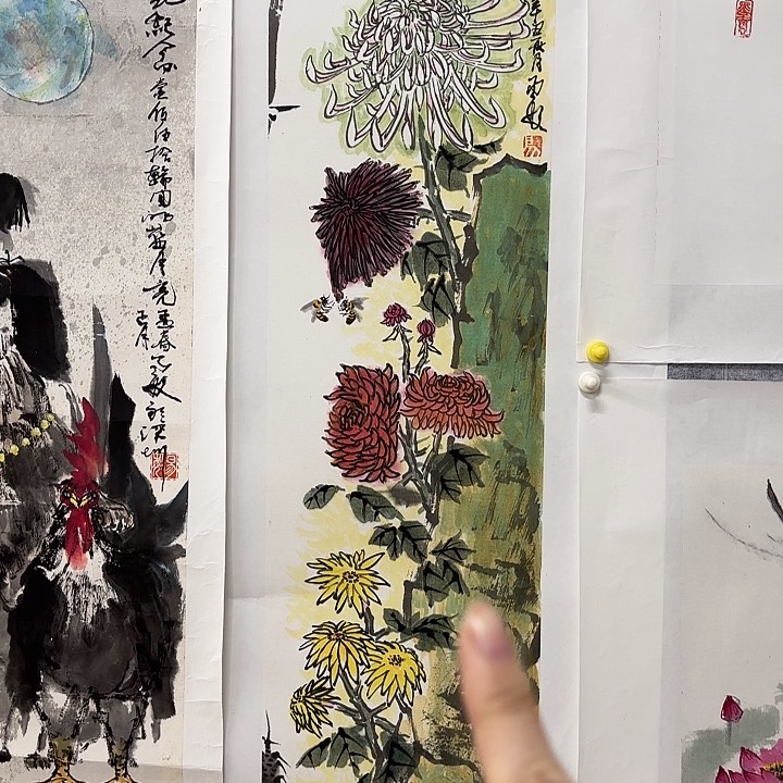 国画花鸟等多种鸟类的栖息环境