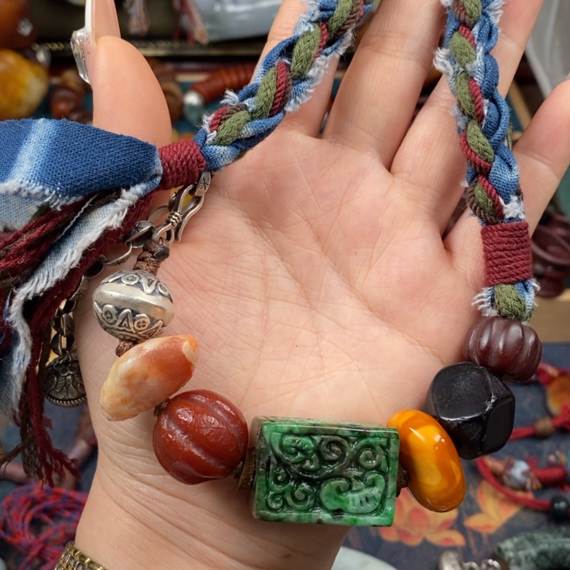 【闪购商品】翡翠颈饰未镶嵌项链