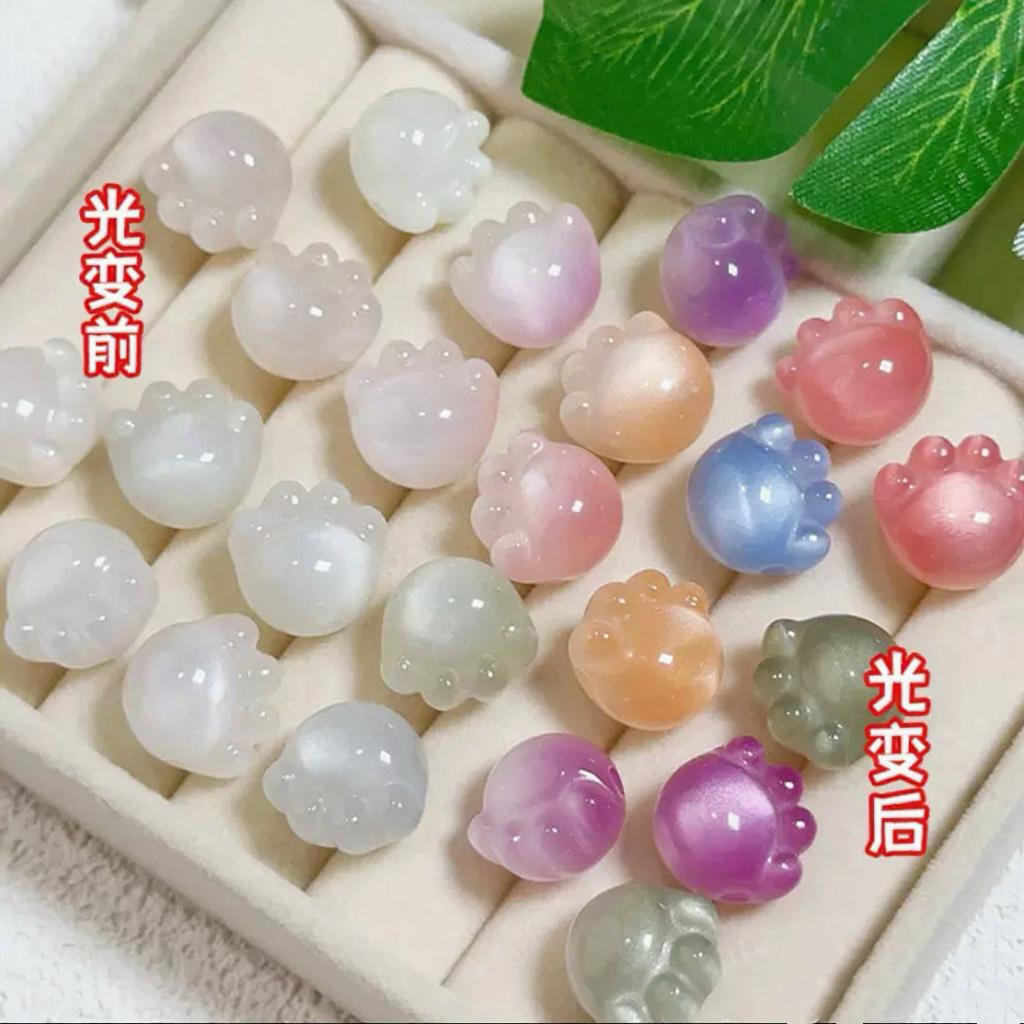 树脂diy可爱造型手链配饰手机挂件树脂配件异形珠散珠