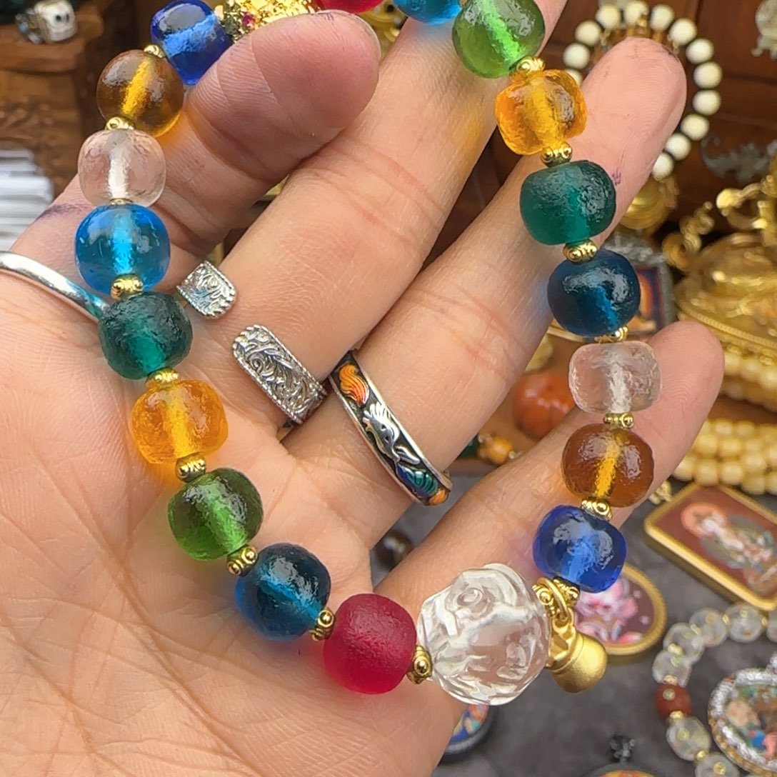 琉璃手工艺品菩提