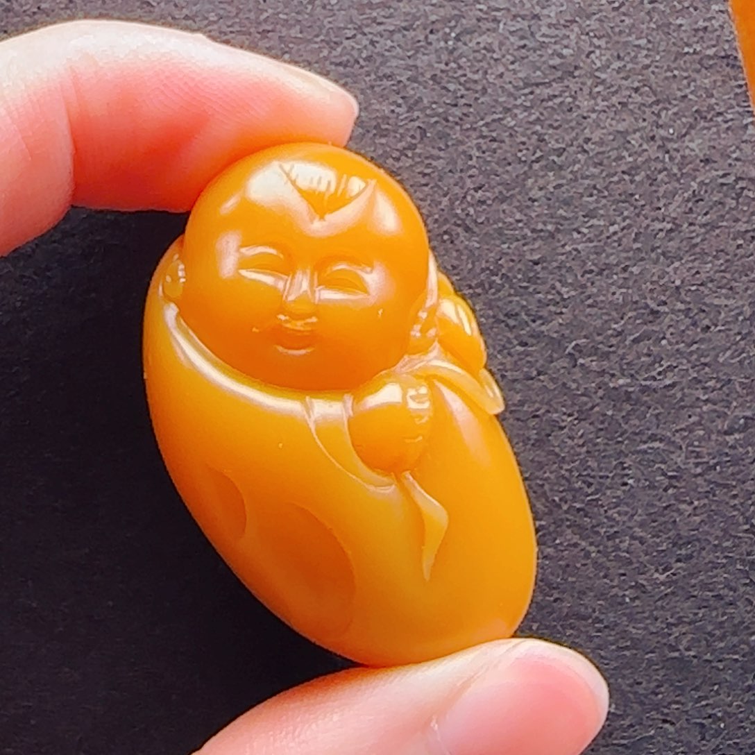 石英质玉（黄龙玉）1未镶嵌