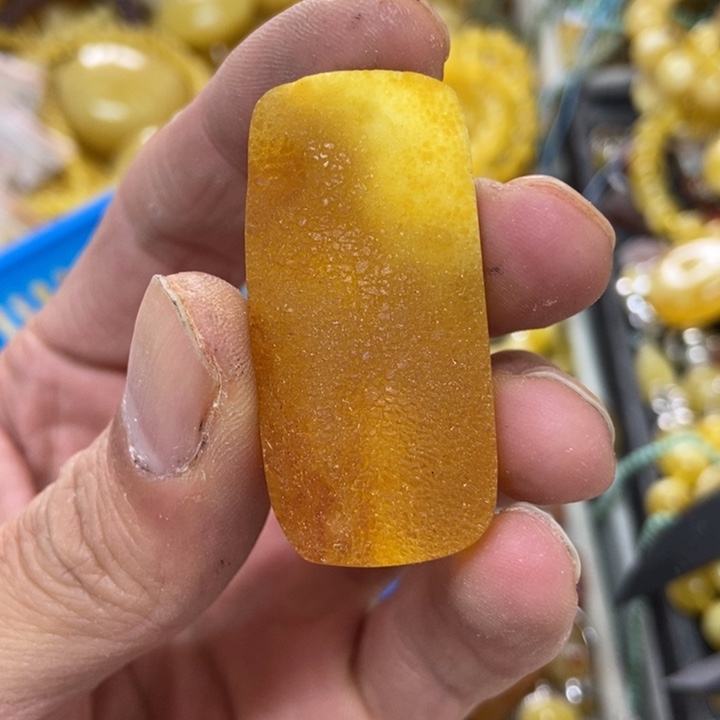 未镶嵌蜜蜡裸石吊坠