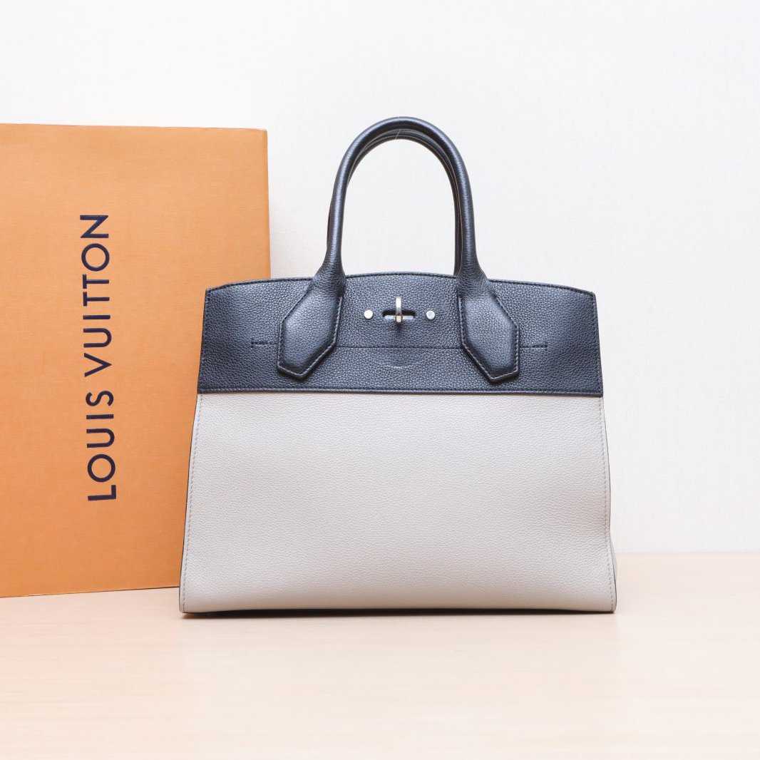 95新 LouisVuitton/路易威登 小花攀攀City Steamer 中号 31 拼色