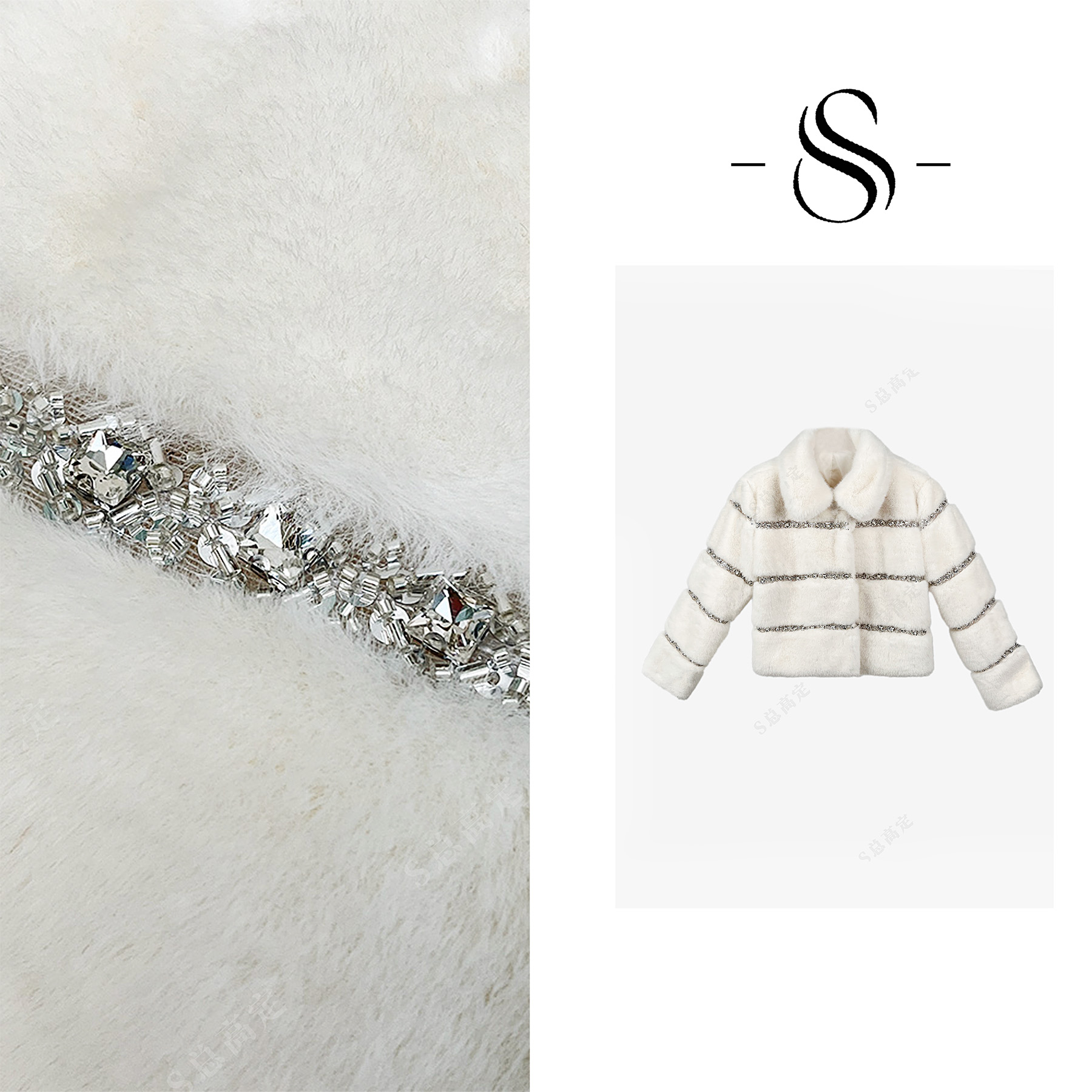 【妮妮】冬季新款韩式时尚简约百搭减龄气质显瘦短外套D0297