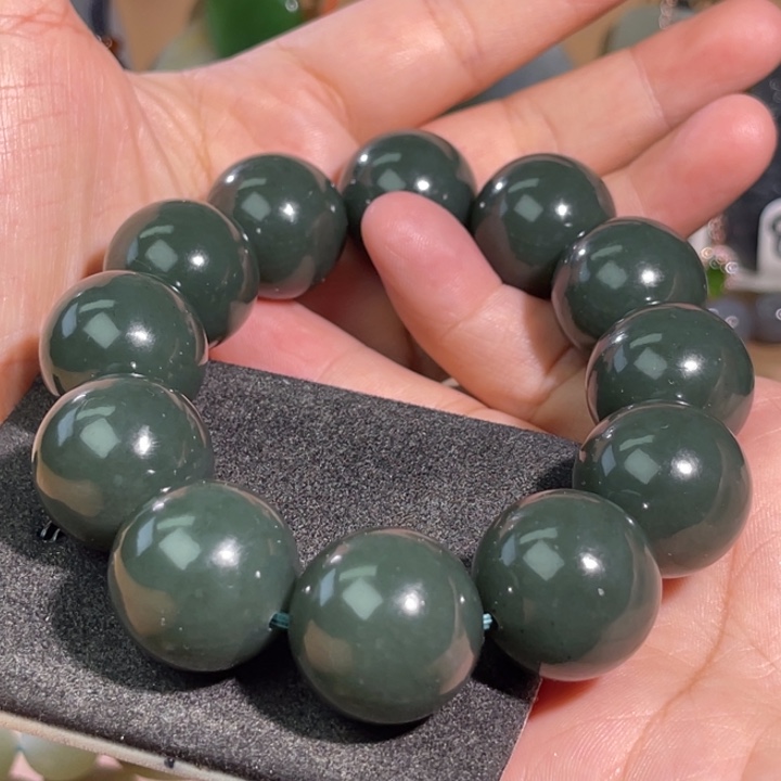 山***）手串未镶嵌和田玉