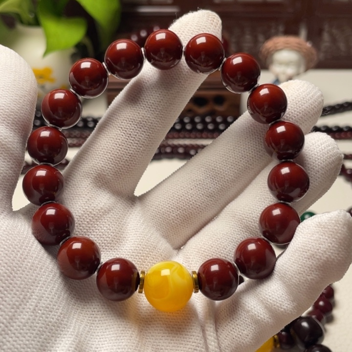 猴头核桃吊坠猴头光珠