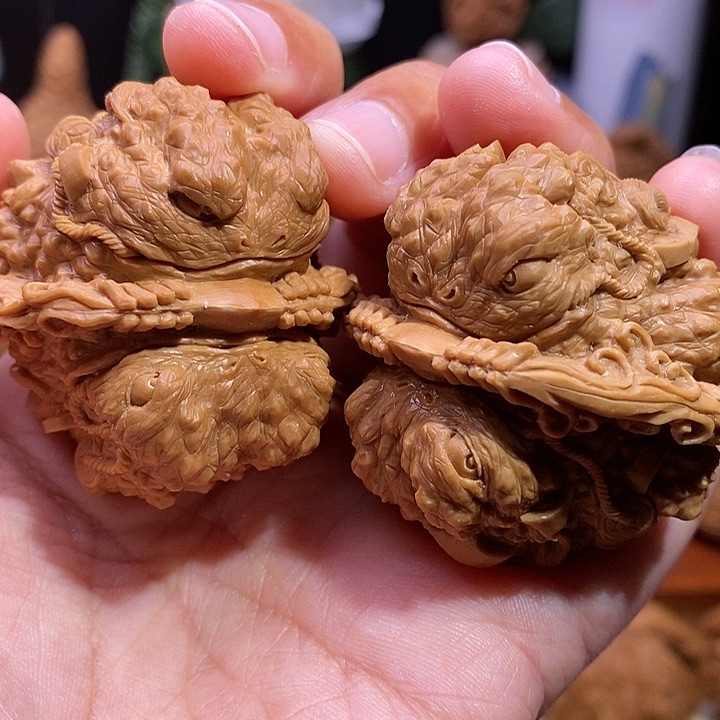 【闪购商品】核桃手串/手链毛****✓金蟾双面