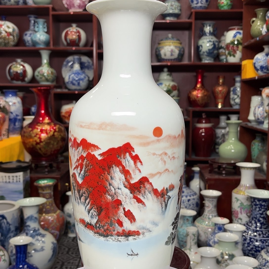 摆件陶高度45厘米宽19厘米