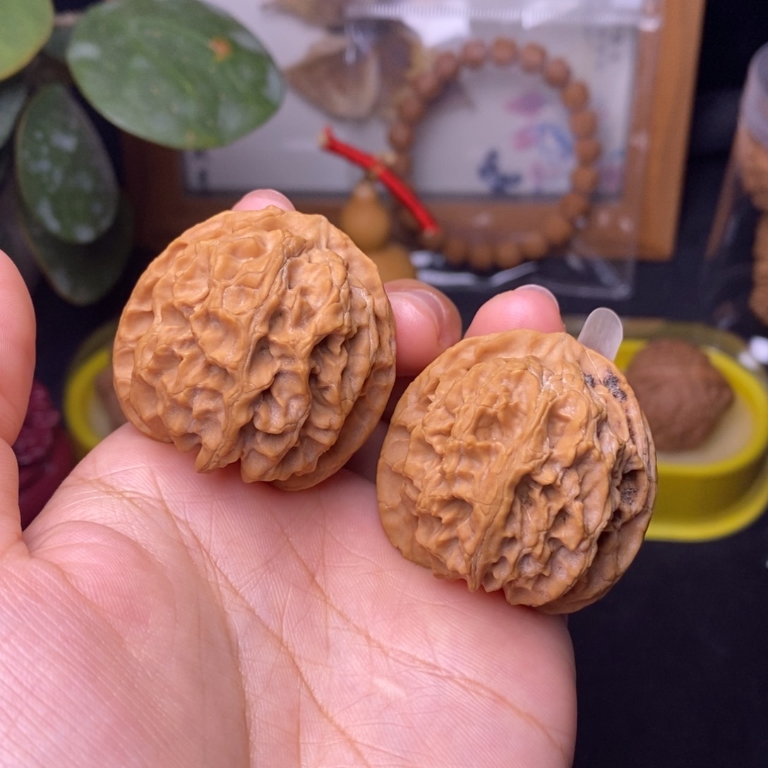 文玩核桃把件38苹果园