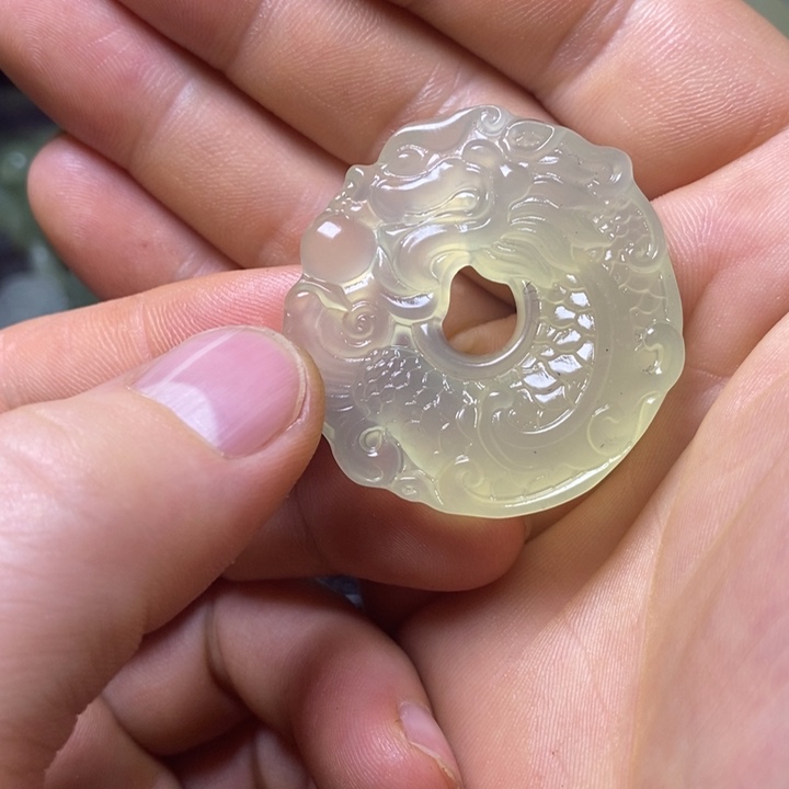岫玉天然岫玉挂件未镶嵌