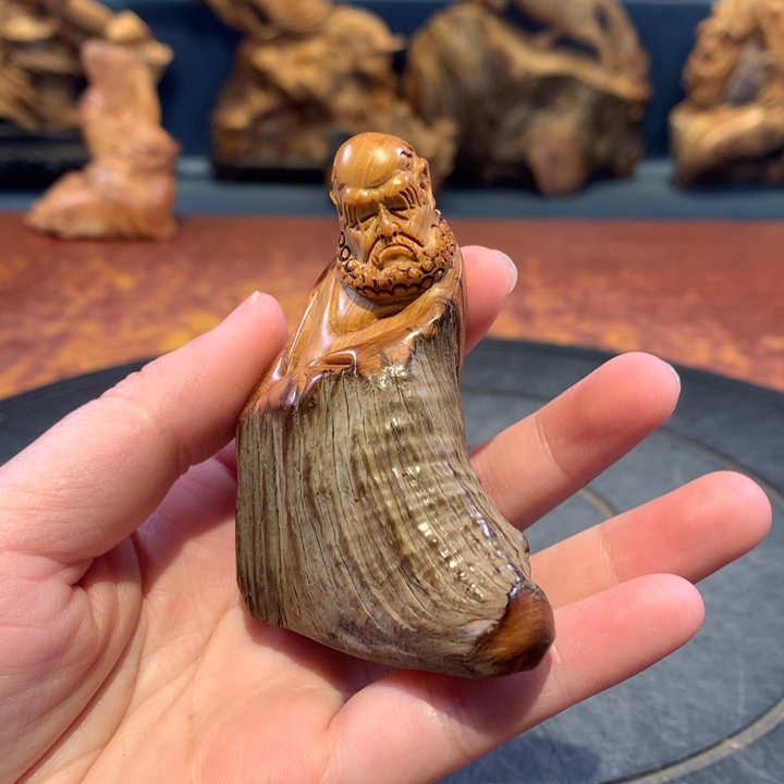 柏木（崖柏）根雕摆件
