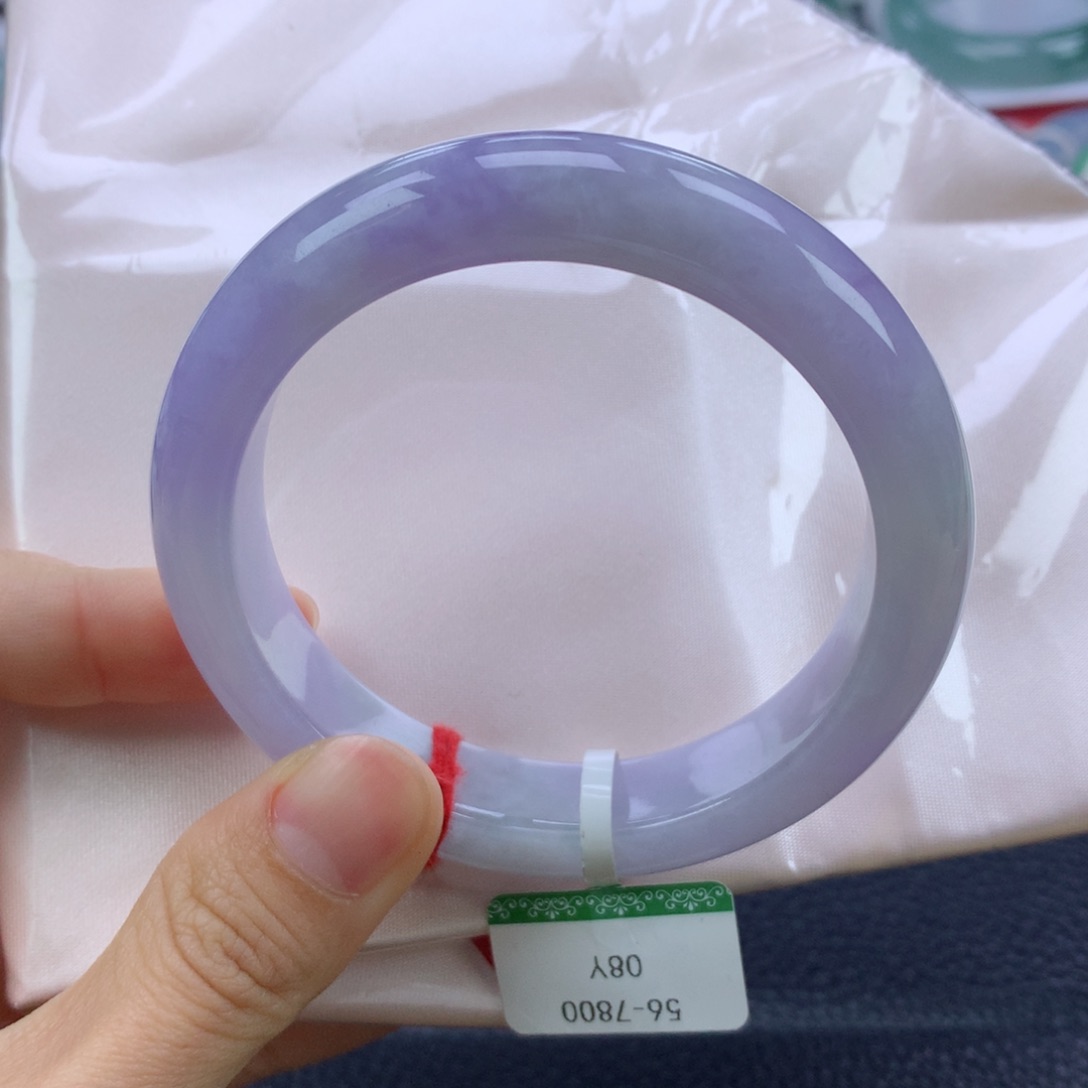 翡翠手镯未镶嵌56.7正