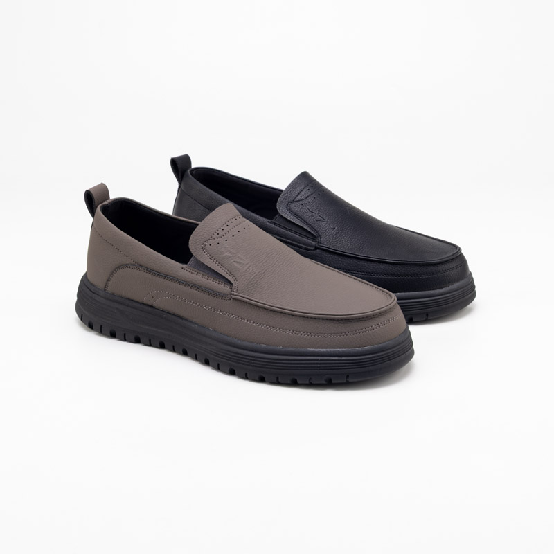 男士轻舒鞋秋季免洗布鞋男士一脚蹬超纤布2025新款休闲鞋软底鞋