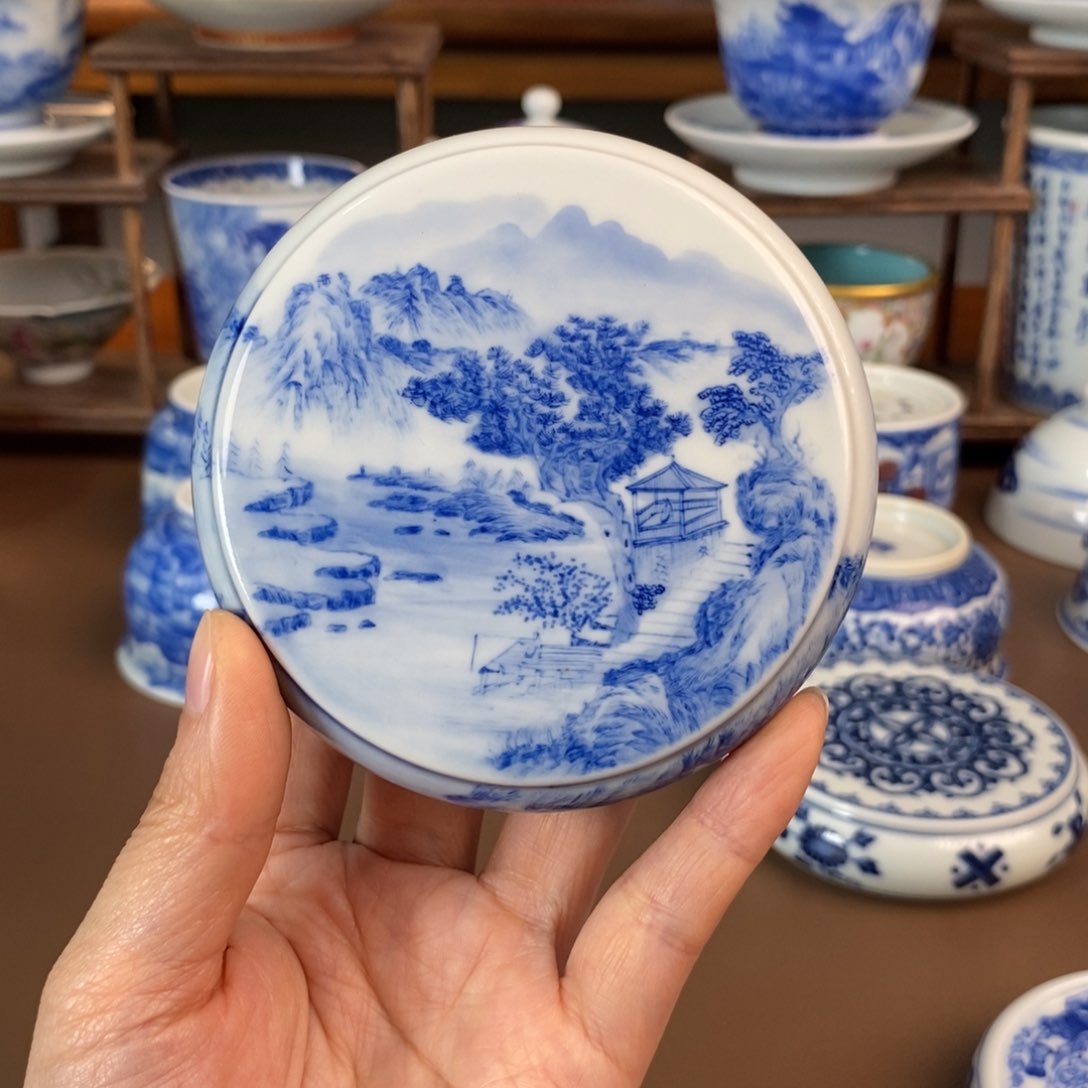 景德镇陶瓷手工手绘