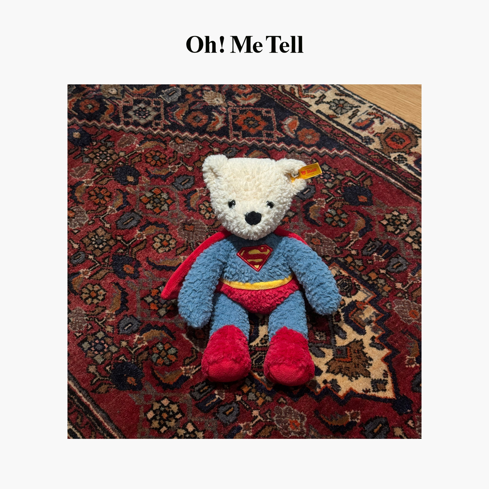 Oh！Me Tell【泰迪超人】毛绒玩偶可爱公仔