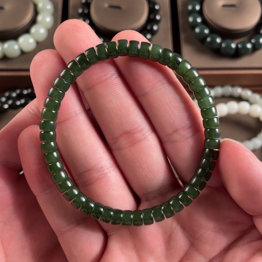 未镶嵌手串和田玉