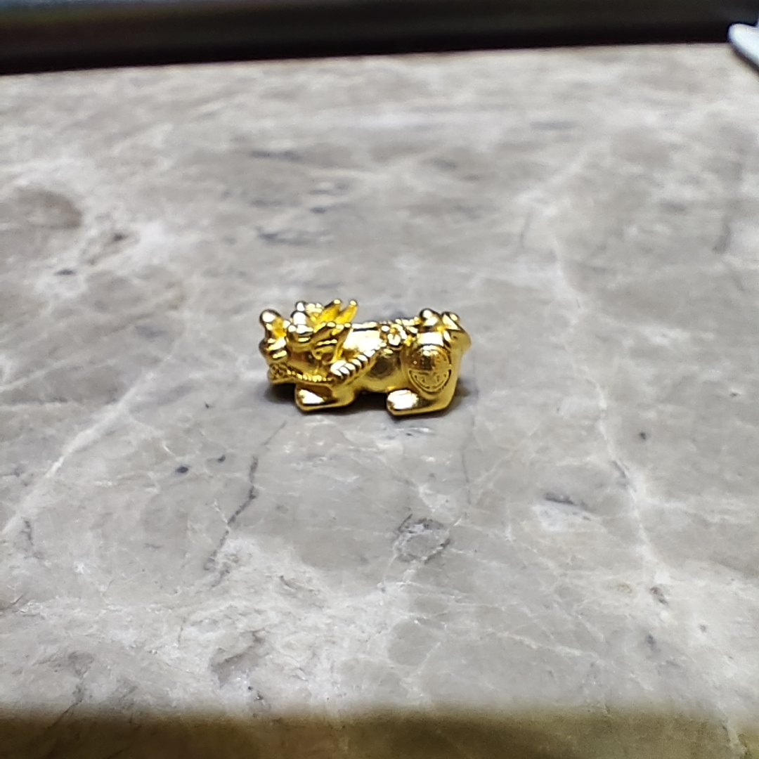 【莹莹专享】足金999 貔貅 ZP 0.54 纳金添福