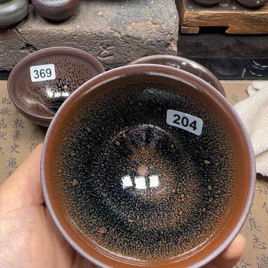 茶盏龙窑柴烧原矿原釉204