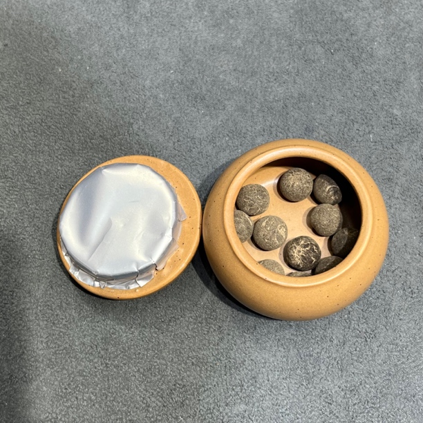 息肌丸木制摆件一瓶-5247