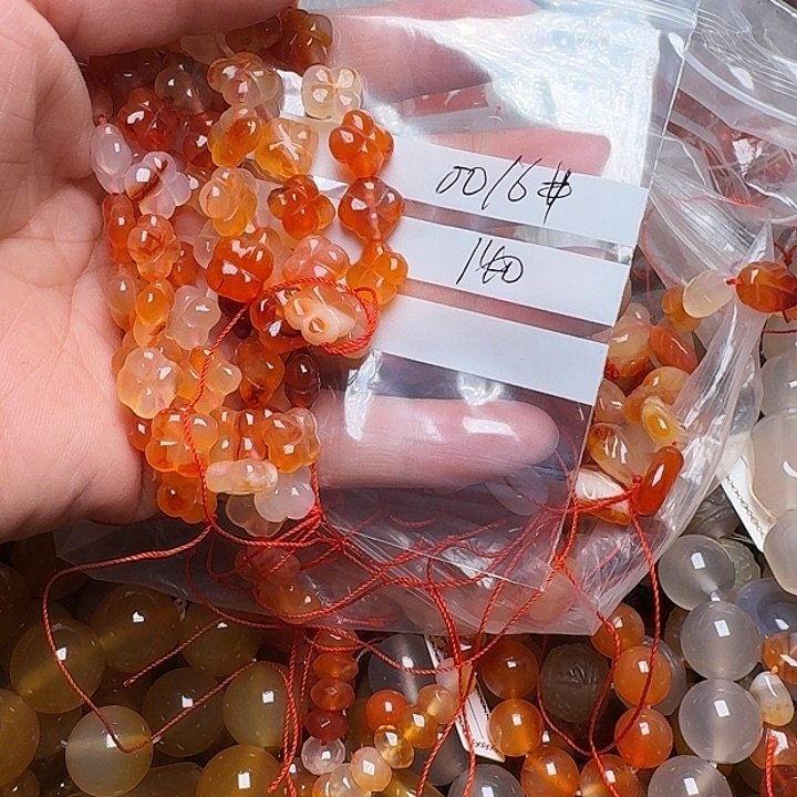 玛瑙/玉髓颈饰合金●****体0016