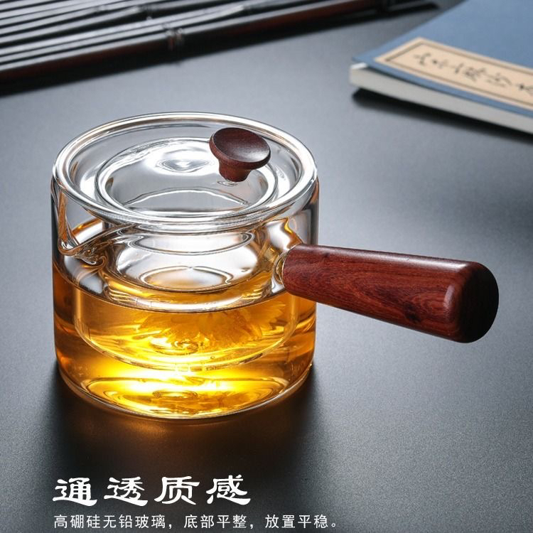 直觉壶可明火 电陶炉分茶 耐热手工过滤