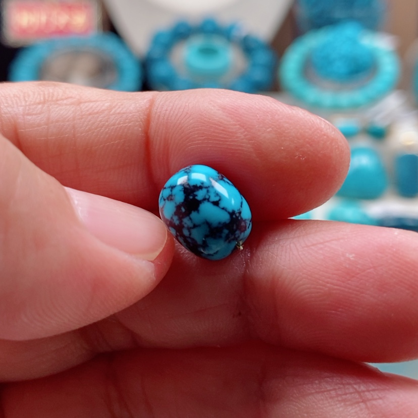 【闪购商品】绿松石绿松石未镶嵌榴*蜜