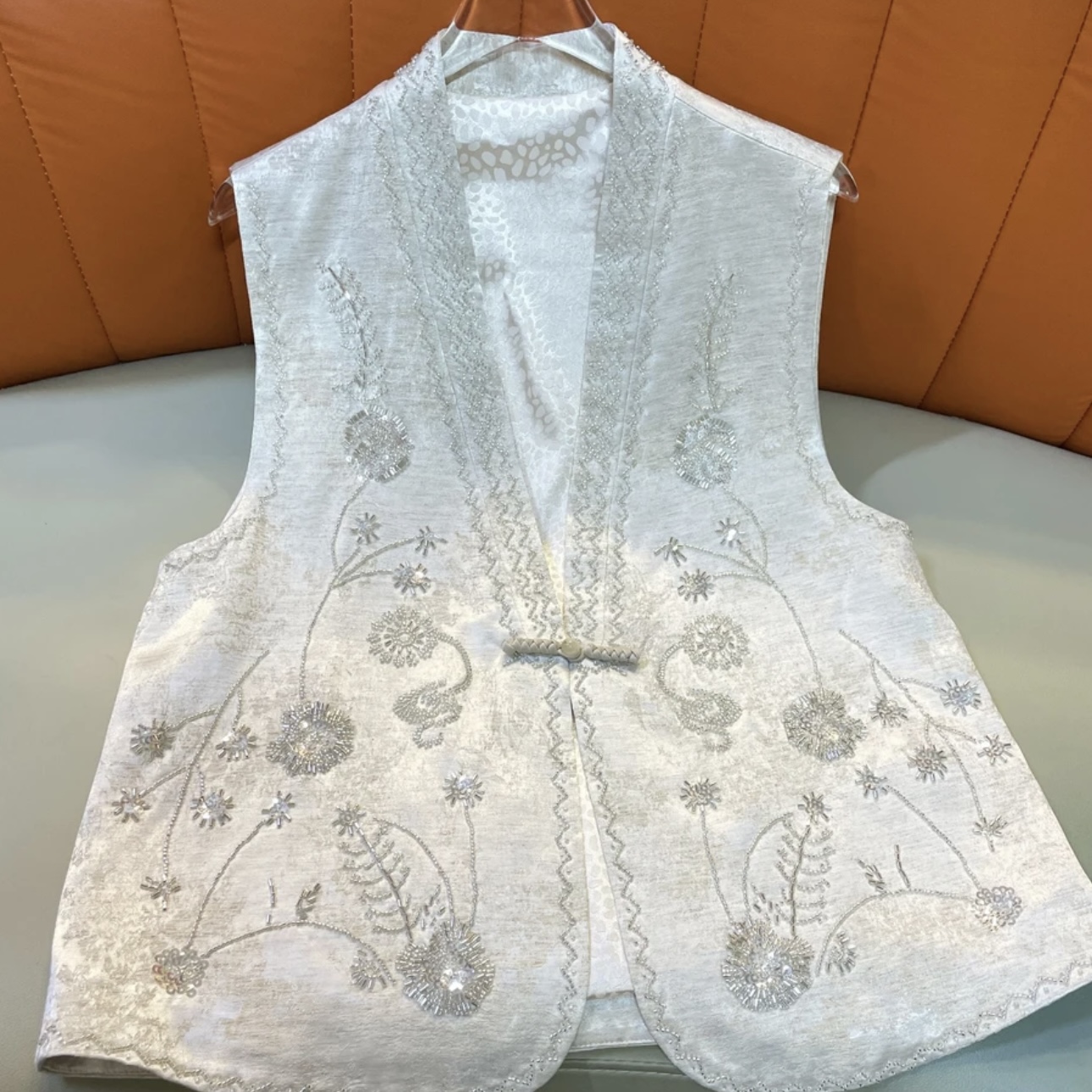 （258020）新款新中式国风时尚百搭马甲