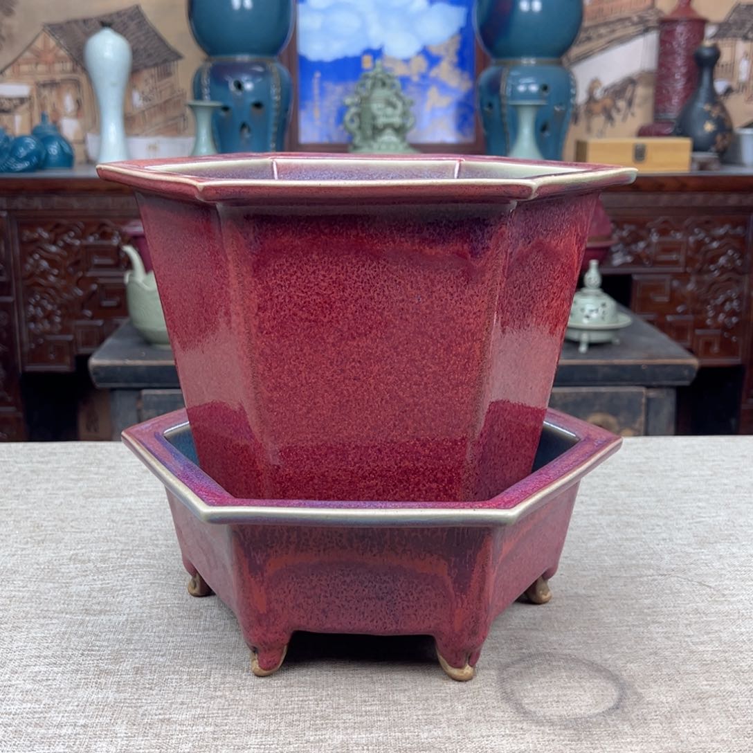 瓷片正能量陶瓷艺术品