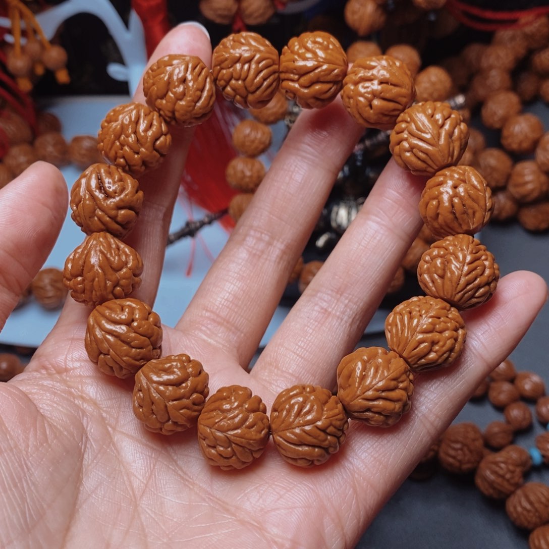 桃核吊坠桃枭手串1