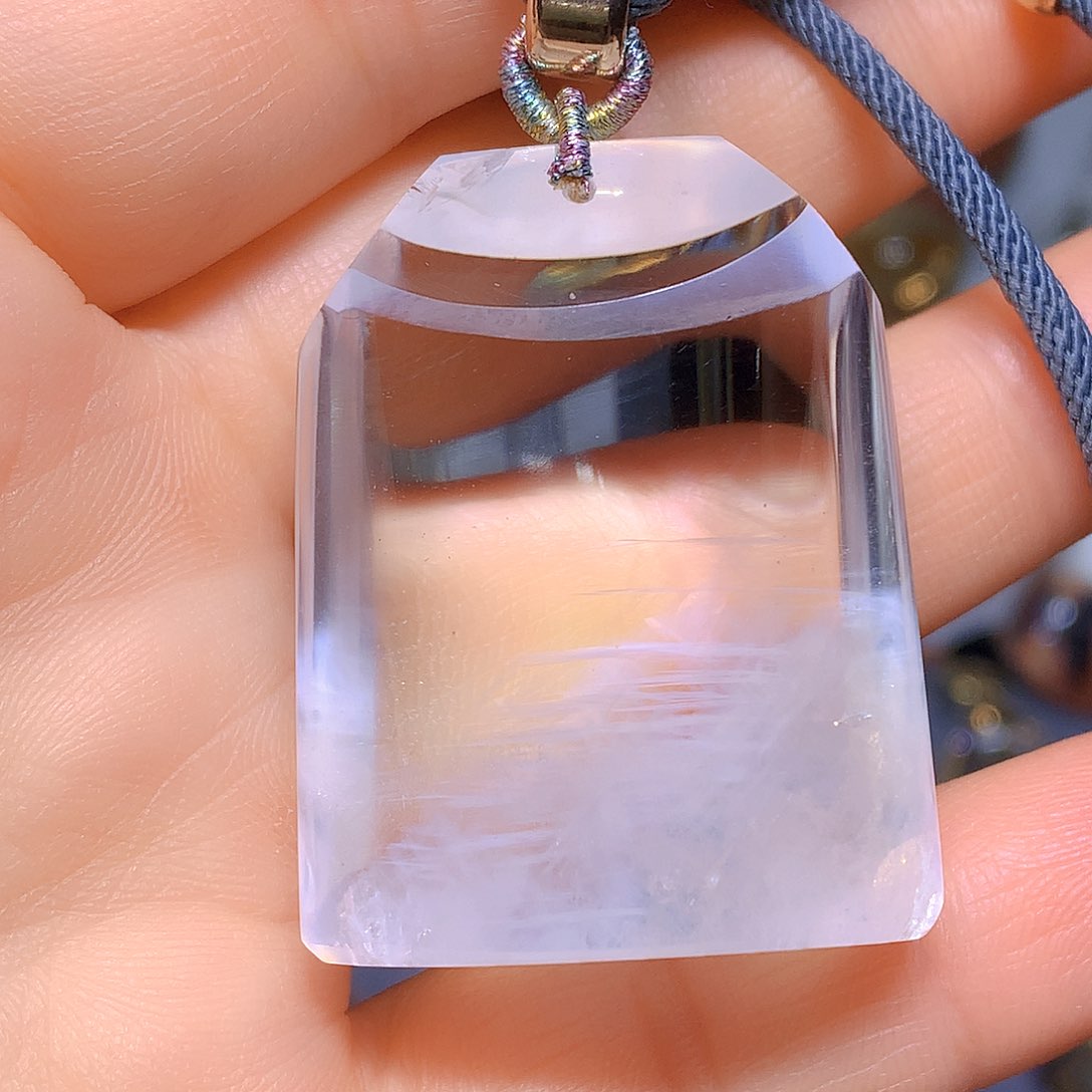 水晶吊坠未镶嵌天然水晶