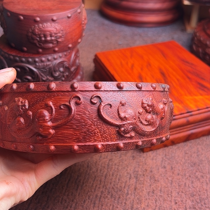 食***醉非洲紫檀（红花梨）