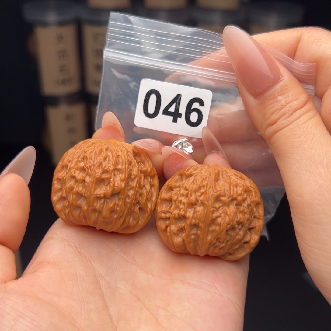 文玩核桃吊坠磨盘40