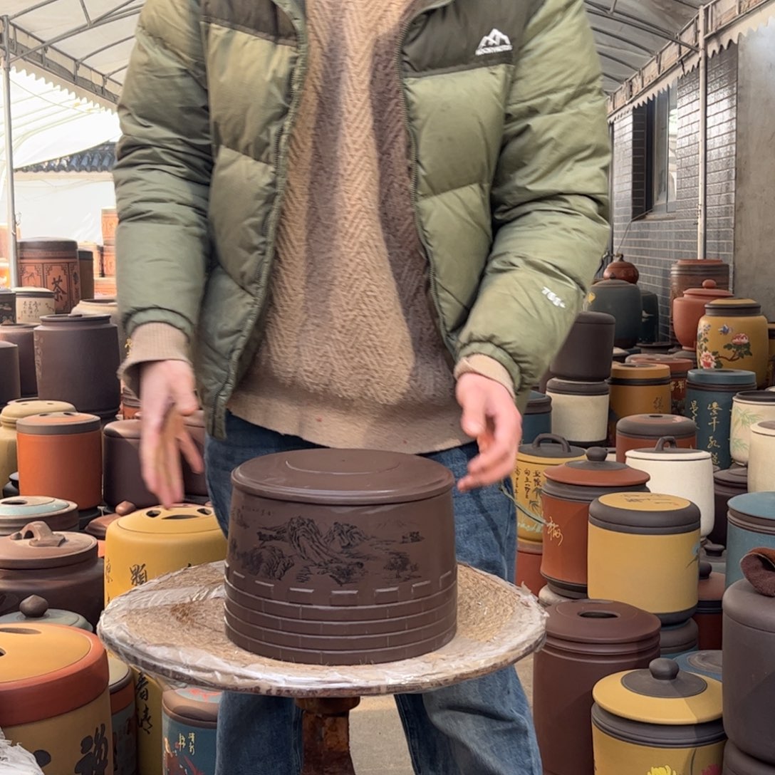 紫砂茶叶罐5 饼茶叶罐