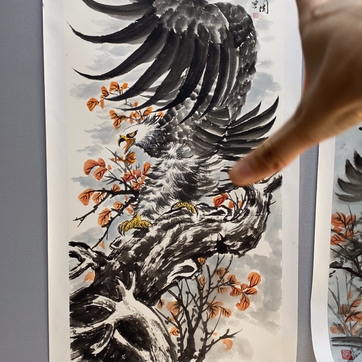 国画亲笔手绘原创