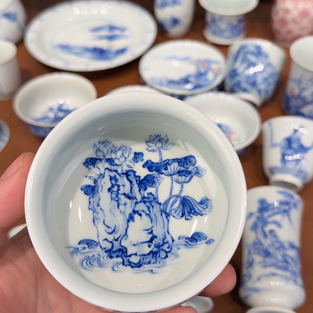 军***哥琉璃手工艺品青花瓷器等多种工艺