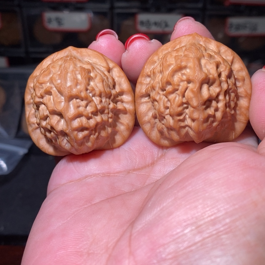 文玩核桃把件40精品瓷娃娃