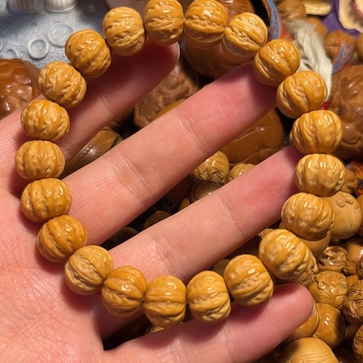 橄榄核手串/手链猴头1.23京八棱