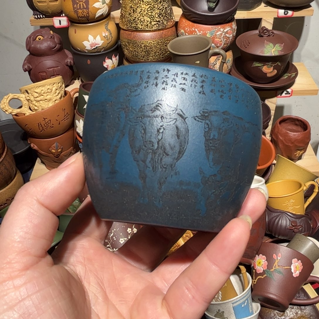 紫砂茶杯宜兴紫砂主人杯