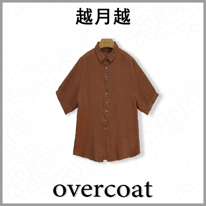 越月越XY21113女士时尚舒适简约休闲百搭衬衫