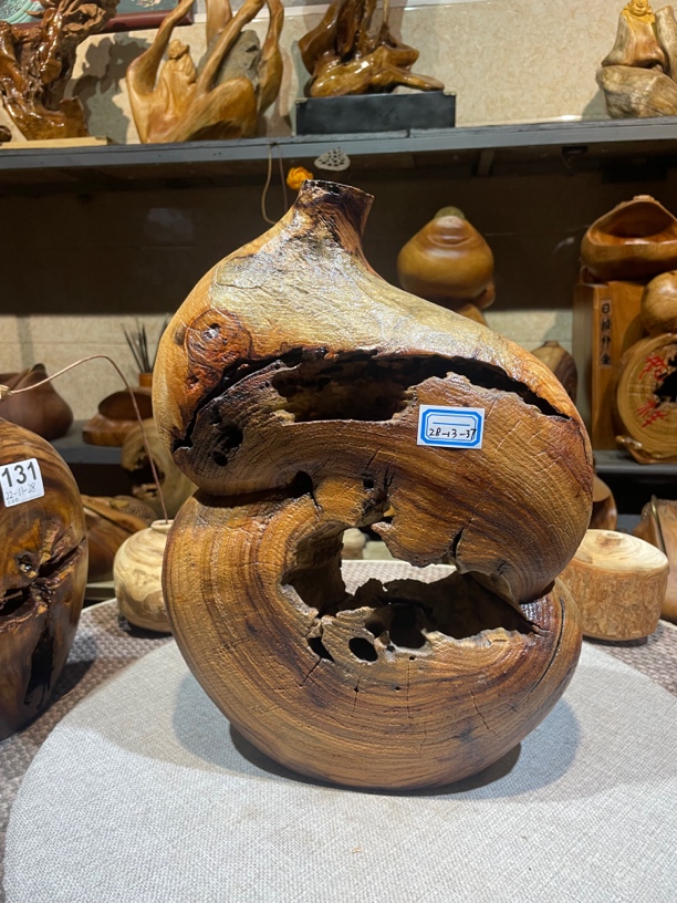 实木花瓶花花花瓶