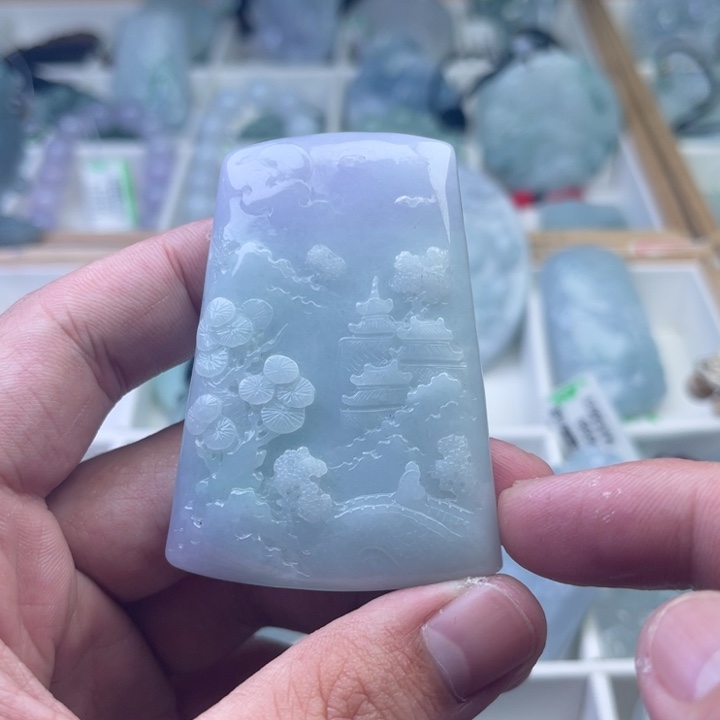颈饰未镶嵌翡翠158