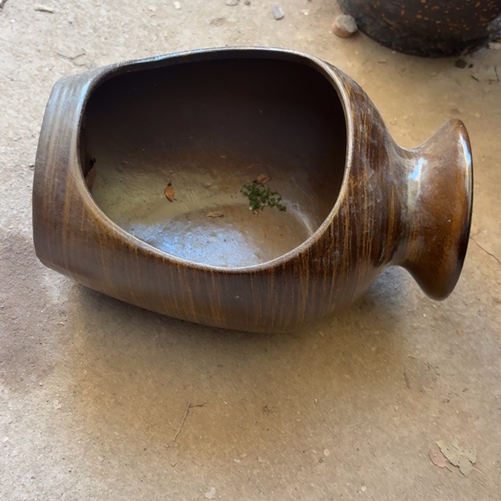 粗陶口径13/21/13进水口1.6厘米